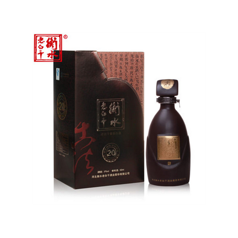 茅台衡水老白干39度古法二十年