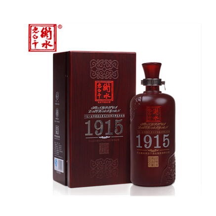 茅台衡水老白干67度1915